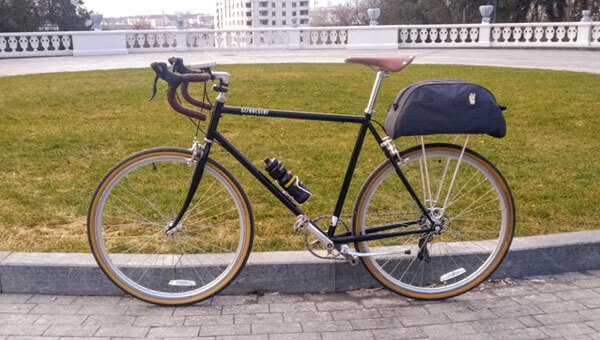 Обновил городской велосипед
